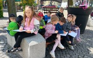 Oleśnickie Bystrzaki ze szkicownikiem i ołówkiem (11)