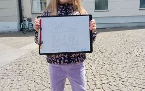 Oleśnickie Bystrzaki ze szkicownikiem i ołówkiem (7)