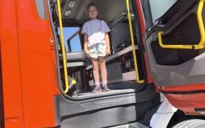 Wizyta przedszkolaków w Straży Pożarnej (1)