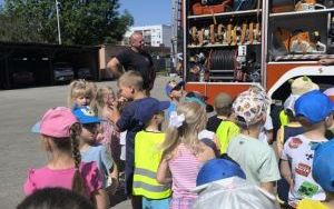 Wizyta przedszkolaków w Straży Pożarnej (2)